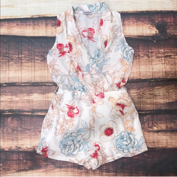 Fashion Nova Pants - Fashion Nova Floral Romper